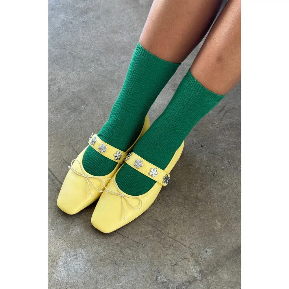 Le Bon Shoppe - Trouser Socks | Deep Green
